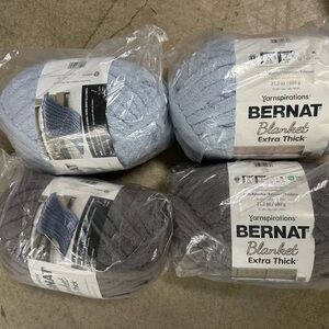 Bernat Blanket Extra Thick Yarn Bundle